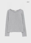 Hechesi Basic Fleece Long Sleeve T-shirt