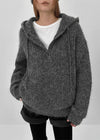 [MADE] Contu Button Wool Hoodie Knit