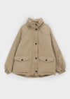 Calette Hooded Duck Down Bomber Padded Jumper