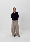 Gyutz Pin Tuck Bonded Corduroy Pants