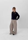 Gyutz Pin Tuck Bonded Corduroy Pants
