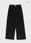 Gyutz Pin Tuck Bonded Corduroy Pants