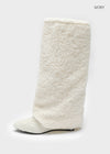 Methone Fur Stiletto Long Boots