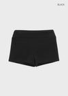 Calom Back Pocket Banding Fleece Shorts