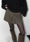 [MADE] Pokurin Mini Skirt Pants (37% Wool)