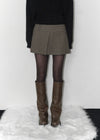 [MADE] Pokurin Mini Skirt Pants (37% Wool)