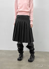 [MADE] Wigel Pleated Midi Skirt