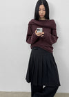 Leani Off-shoulder Hoodie