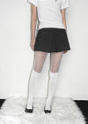 Labecom Ribbed Fur Knee Socks