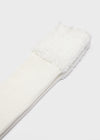 Labecom Ribbed Fur Knee Socks