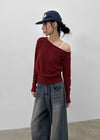 Bayton One-shoulder Knit