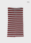 Ferdison Striped Long Skirt