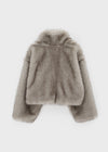 Ashmi Kara Zip-up Fur Jacket
