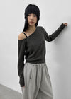 Bayton One-shoulder Knit