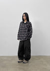 (UNISEX) Roart Fleece Cargo Banding Pants