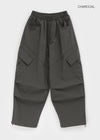 (UNISEX) Roart Fleece Cargo Banding Pants