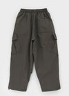 (UNISEX) Roart Fleece Cargo Banding Pants
