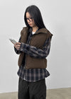 Armane Hooded Padded Vest