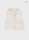 Armane Hooded Padded Vest