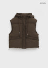 Armane Hooded Padded Vest