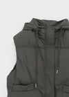 Armane Hooded Padded Vest