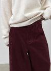 Depoa Corduroy Wide Cotton Pants
