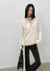 Kaolt Button Loose Fit Knit