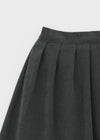 Dirunpa Suede Midi Skirt