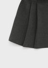 Kurit Wool Pleated Mini Skirt