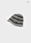 Delph Wave Three-tone Wool Knit Beanie