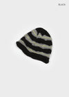 Delph Wave Three-tone Wool Knit Beanie