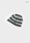 Delph Wave Three-tone Wool Knit Beanie