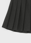 Nyats Wool Pleated Midi Skirt