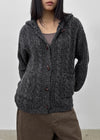 Dakun Cable Knit Hooded Cardigan
