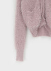 Bune Boucle Knit Hooded Cardigan