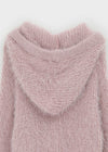Bune Boucle Knit Hooded Cardigan