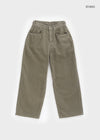 Mesmin Back Pocket Corduroy Cotton Pants