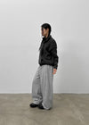 Winon Curve Balloon Fleece Banding Pants