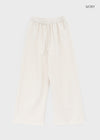 Tilki Bonded Fleece Soft Wide Banding Pants