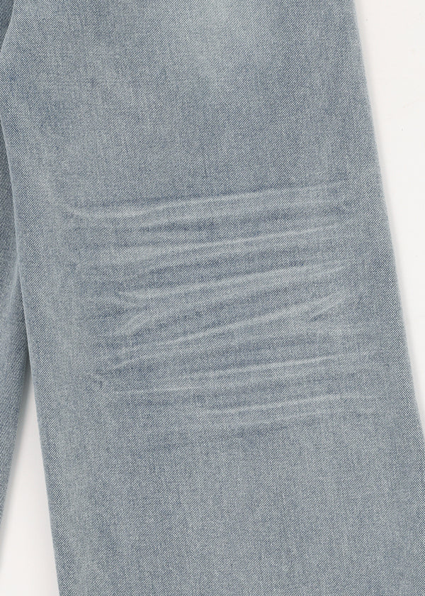 Bevan Raised Fleece Wide Denim Pants