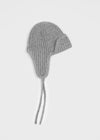 Turamma Trooper Strap Wool Knit Beanie