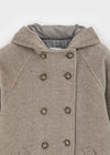 Reldit Hooded Half Coat (35% Wool)