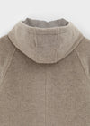 Reldit Hooded Half Coat (35% Wool)