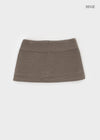 Verora Check Mini Skirt Pants