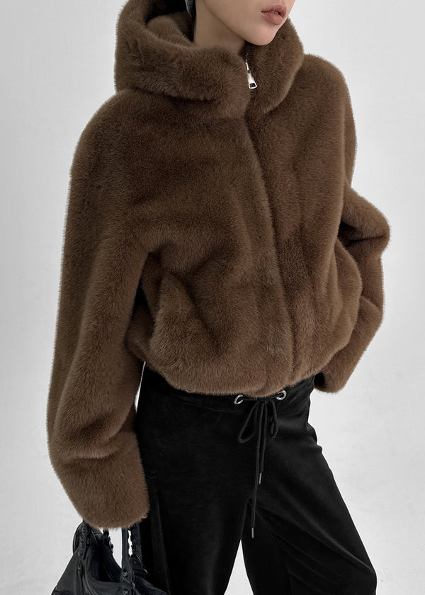 Boeton Fur Hooded Jacket