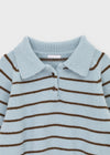 Geltodi Striped Collar Knit