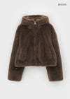 Boeton Fur Hooded Jacket
