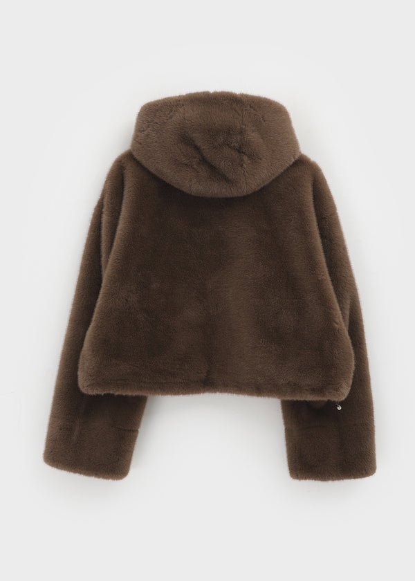 Boeton Fur Hooded Jacket