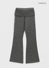 [MADE] Eriki Bootcut Folding Knit Pants (Set Available)
