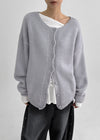 Aquan Loose Fit Knit Cardigan